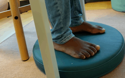 Een goede zithouding voor focus